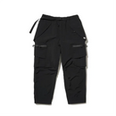 Black cargo pants on a white background, Obroi