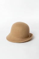 Winter Hepburn Hat For Women Wool Retro Felt Hat Warm Hat Bonnet