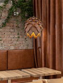 Solid Wood Pine Cone Chandelier Retro Internet Celebrity Wooden Chandelier