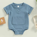 Baby Girl Clothes Summer Baby romper Short Sleeves baby clothing Summer Baby Clothes Boy Jumpsuits Casual Playsuit