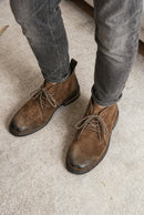Leather Boots Retro Comfortable Brand Retro Ankle Boots