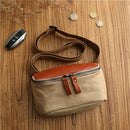 Genuine Leather Shoulder Bag For Men Small Messenger Crossbody Bag Male