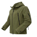 Winter Jacket Men Fleece Jacket Coat Male Outerwear Warm Zipper Casual Jacket Men Clothing Hooded Jacket Coats