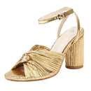 Design Women Sandals Peep Toe Block Heels 10cm Buckle Strap Female Summer Shoes