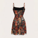 Dreeses Summer Design Sleeveless Square Neck Mini Casual Cami Dresses For Women