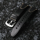 Handmade Head Leather Strap Rubbed Genuine Leather Men Watch