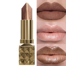 Two Tone Colors Lip Liner Pen with Glitter Matte Velvet Finish Smooth Metallic Lipstick Pearlecescent Lip Tint Makeup Gifts