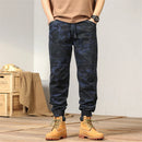 Camo Pants Men Joggers Military Cargo Pants Multiple Pockets Camouflage Trousers Male Elastic Waist Cotton Pants