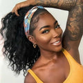 Headband Wigs Loose Deep Wave Human Hair Wigs Glueless Wig Deep Curly Beginner Friendly Wear And Go Wig