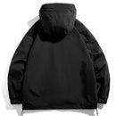Windbreaker Jacket Men Camping Jacket Coats Casual Waterproof Jackets Coats Male Solid Outerwear