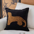 Luxury Chenille Jacquard Throw Pillowcase Decorative Cushion Cover 45x45cm Medieval Style Home Deco