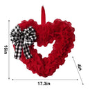 Wreaths For Front Door Valentine Decorations For Outdoor Valentine's Day Wreath Decoration