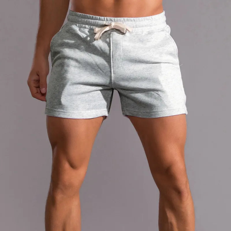 Summer Casual Shorts Men Short Pants Men Side Pockets Zip Outdoor Running Shorts Men