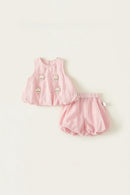 Golden Embroidery Summer Girls Sweet Flower Fluffy Princess Dresses Casual Mesh Birthday Ball Gown For Kids