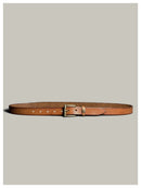 Genuine leather retro copper buckle casual belt handmade pure jeans belt