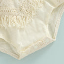 Baby Jumpsuits 0-24M Newborn Baby Girl Sleeveless Lace Butterfly Romper Infant Jumpsuits Sunsuit Summer Clothes Outfits