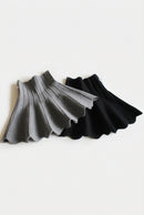 Autumn Winter Toddler Baby Girls Knitted Pleated Skirts Children Princess  Mini Skirt Kids Clothes 2-12Y