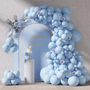 96pcs Pastel Blue/Pink/Yellow/Purple Balloons Set (18/12/10/5 In) for Garland Arch, Premium Latex Balloons for Birthday/Wedding