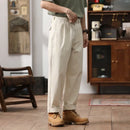 New Men Cargo Trousers Pant Men Pure Cotton Loose Casual Retro Suit Pants for Man