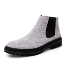 Genuine Leather Ankle Chelsea Boots Men Botas Chelsea Autumn Winter Boot