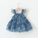 Princess Baby Girl Dress Summer Sweet Bow Clothing Suitable For Birthday