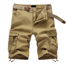 Summer Men's Multi Pocket Military Cargo Shorts Male Cotton Mens Tactical Shorts Short Pants Streetwear