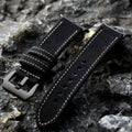 Handmade denim strap compatible with Apple Watch 49MM 46MM 45MM Ultra S12 double-layer denim bracelet