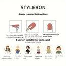 Handmade Press-On Nails Magic Mirror Full Coverage Nail Tips for Women & Girls