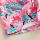 Flamingo Swimming Trunks For Girls Boys Swim Trunks Swimsuit Children Swimwear Kids Swimming Shorts Baby Bathing Suits