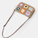Bohemian Crossbody Bags for Women Woven Shoulder Bag Handmade Summer Beach Flap Purses