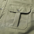 Men's Casual Military Tactical Shirt Summer Cargo Shirts