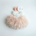 Toddler Girls Beaded Flutter Sleeve Dress Princess Clothes for Wedding Party Birthday Baptism Kids Outfit