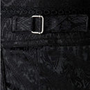 Men's Gothic Vampire Cosplay Costume Trousers Steampunk Dark Jacquard Victorian Trousers
