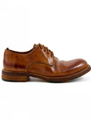 Autumn Men Formal Shoes Genuine Leather Dress Shoes Round Toe Lace Up Oxfords