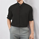 Summer Men Short Sleeve Shirts Men Slim Shirt Men Dress Shirts