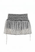 Skirt with star pattern on a white background, Obroi