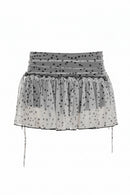 Skirt with star pattern on a white background, Obroi