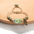 Handmade Ceramic Beads Charm Gift Women's Bracelet Jewelry