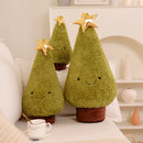 Christmas Tree Plush Toys Cute Plush Pillow Moose Deer Dolls Wishing Trees Stuffed for Christmas Dress Up