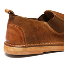 Retro Men Leather Flat Shoes Vintage Loafer Shoes Formal Dress Shoes Man Casual Shoes Soft Step-in Flats