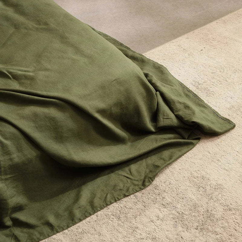 Bed Sheet Set 4 Piece Linen Bedding Sheet 2 Pillowcases Flax Sheets Set Bedding Set