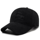 Corduroy Caps For Men Baseball Cap Winter Women Golf Cap Street Trucker Hat