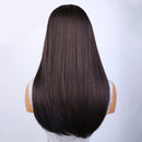 Noble Synthetic Lace Front Wig Straight Baby Hair 13X4 Lace Bob Wigs Synthetic Lace Wig 22 Inch Brown Wig For Women Wig
