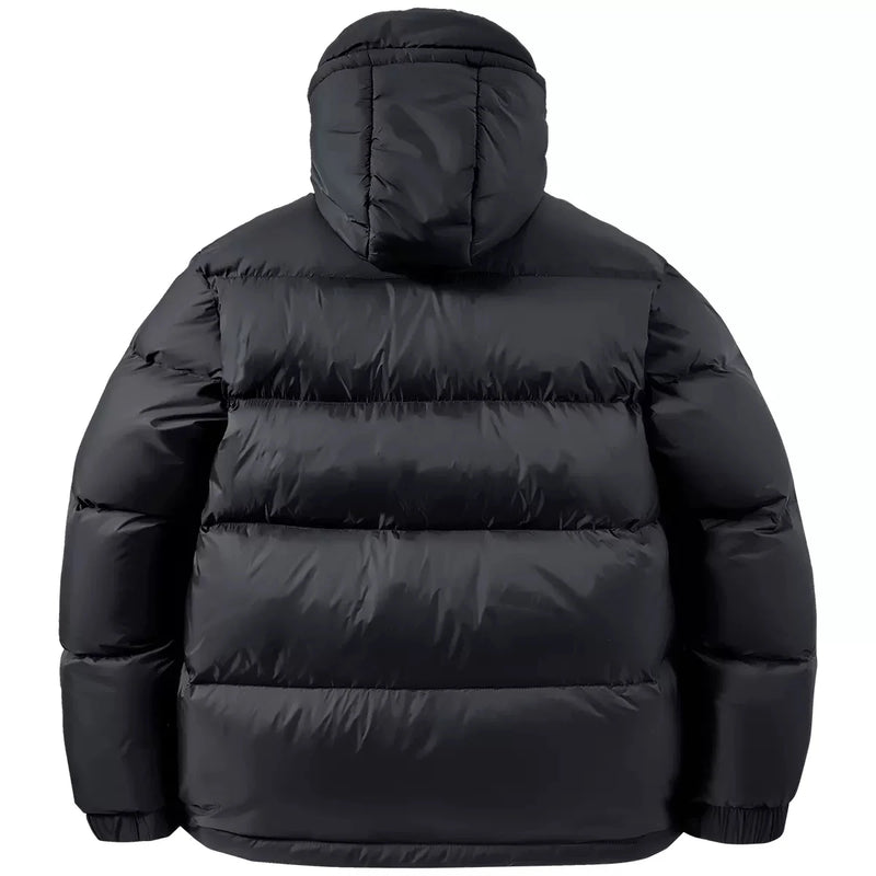 Winter Men Functional Down Jacket Hooded Tactical White Duck Down Jacket Warm Thick Outwear Coat Hip Hop Streetwear