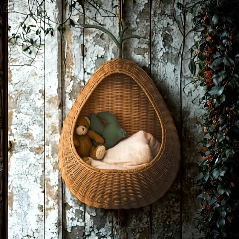 Wall Mounted Storage Basket Organizer Baskets Woven Organization Basket Luxury Organizing Baskets Furniture