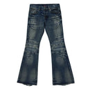 Pair of blue jeans on a white background, Obroi