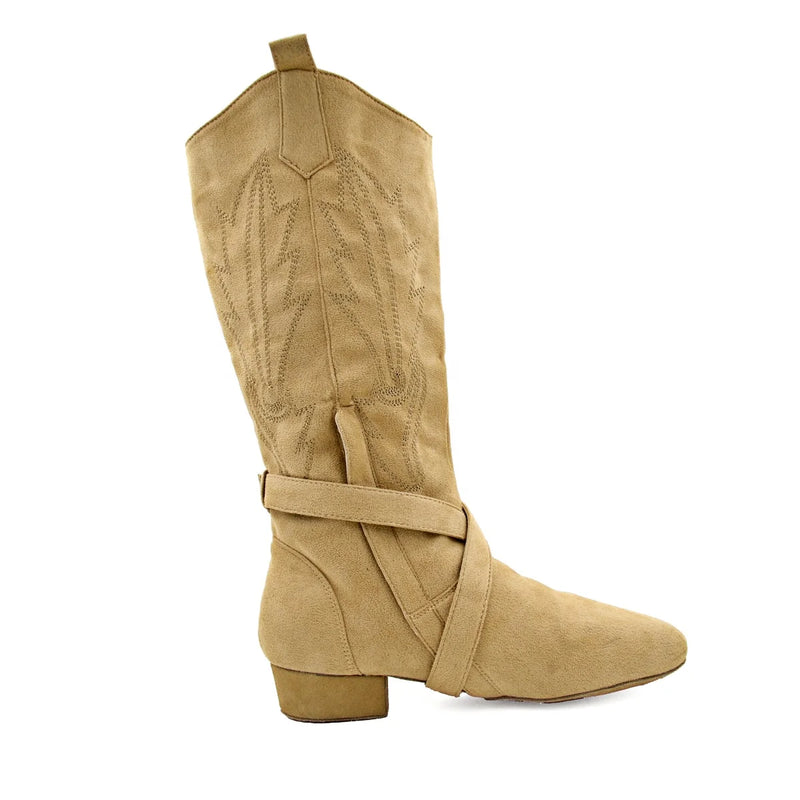 Boots Brown Plating Soft Latin Party Shoes Comfortable Sport Boots Shoes