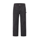Straight Baggy Cargo Pants for Men Casual Denim Trousers Oversized Jeans