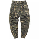 Autumn Tactical Cargo Pants Men Military Camouflage Casual Pant Hip Hop Streetwear Cotton Trousers Elastic Waist