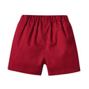 Summer Kids Boys Gentleman Clothing Sets Short Sleeve Toddler Boy Suits for Wedding